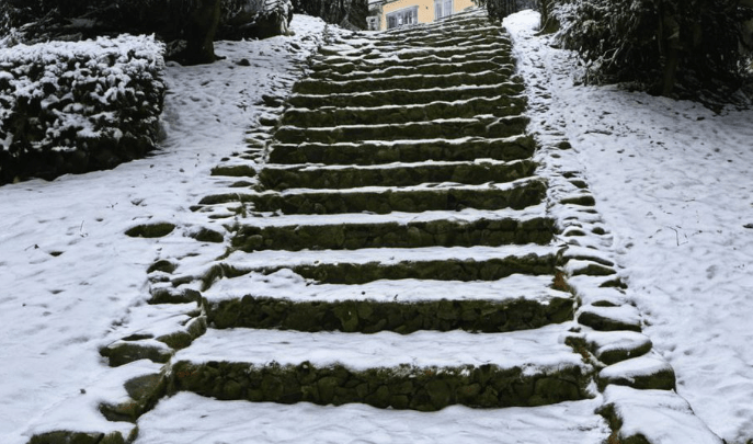 Житель Петрозаводска пожаловался на развалившуюся лестницу, и виновных крупно наказали