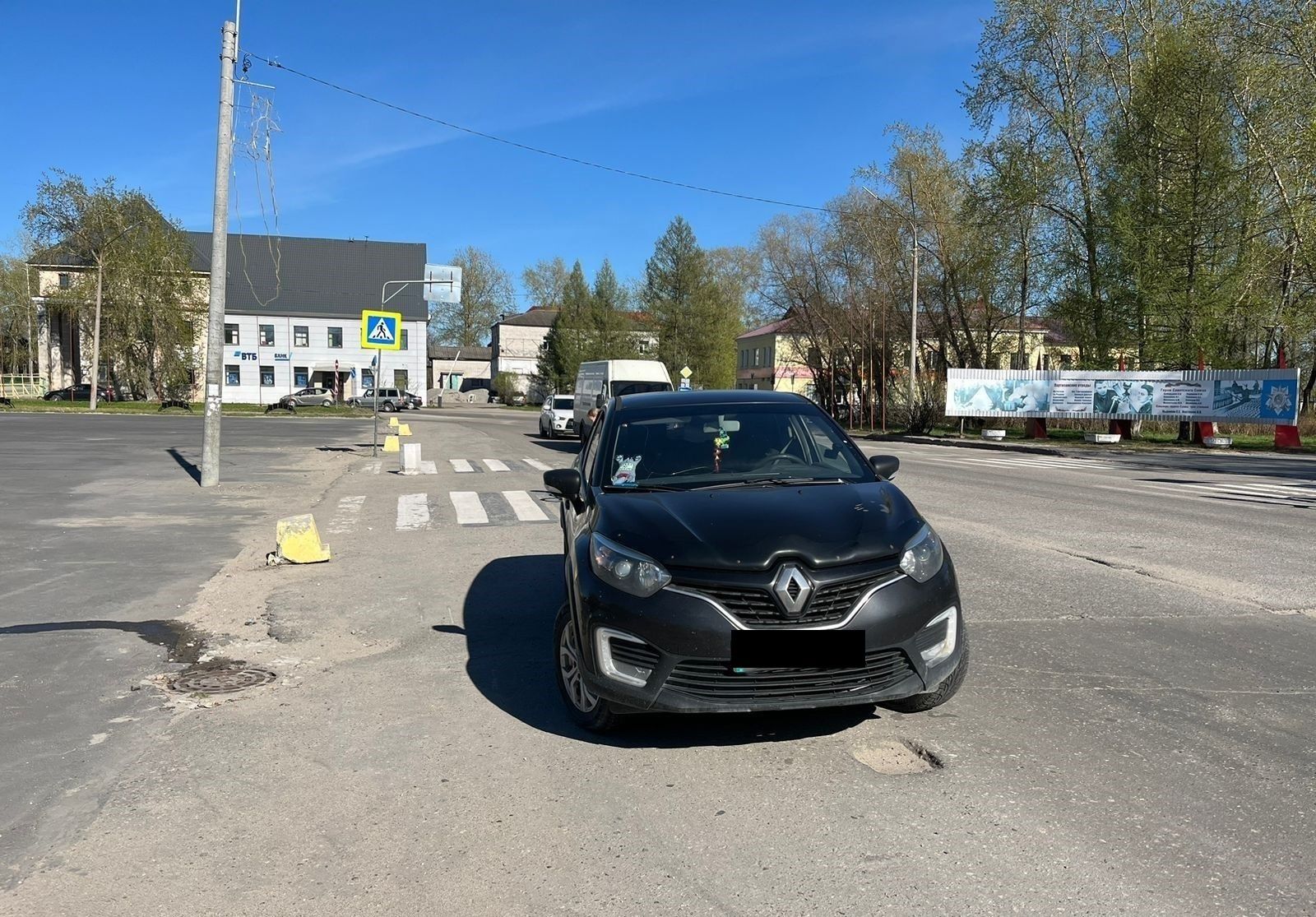 В Сегеже на пешеходном переходе сбили восьмилетнего ребенка
