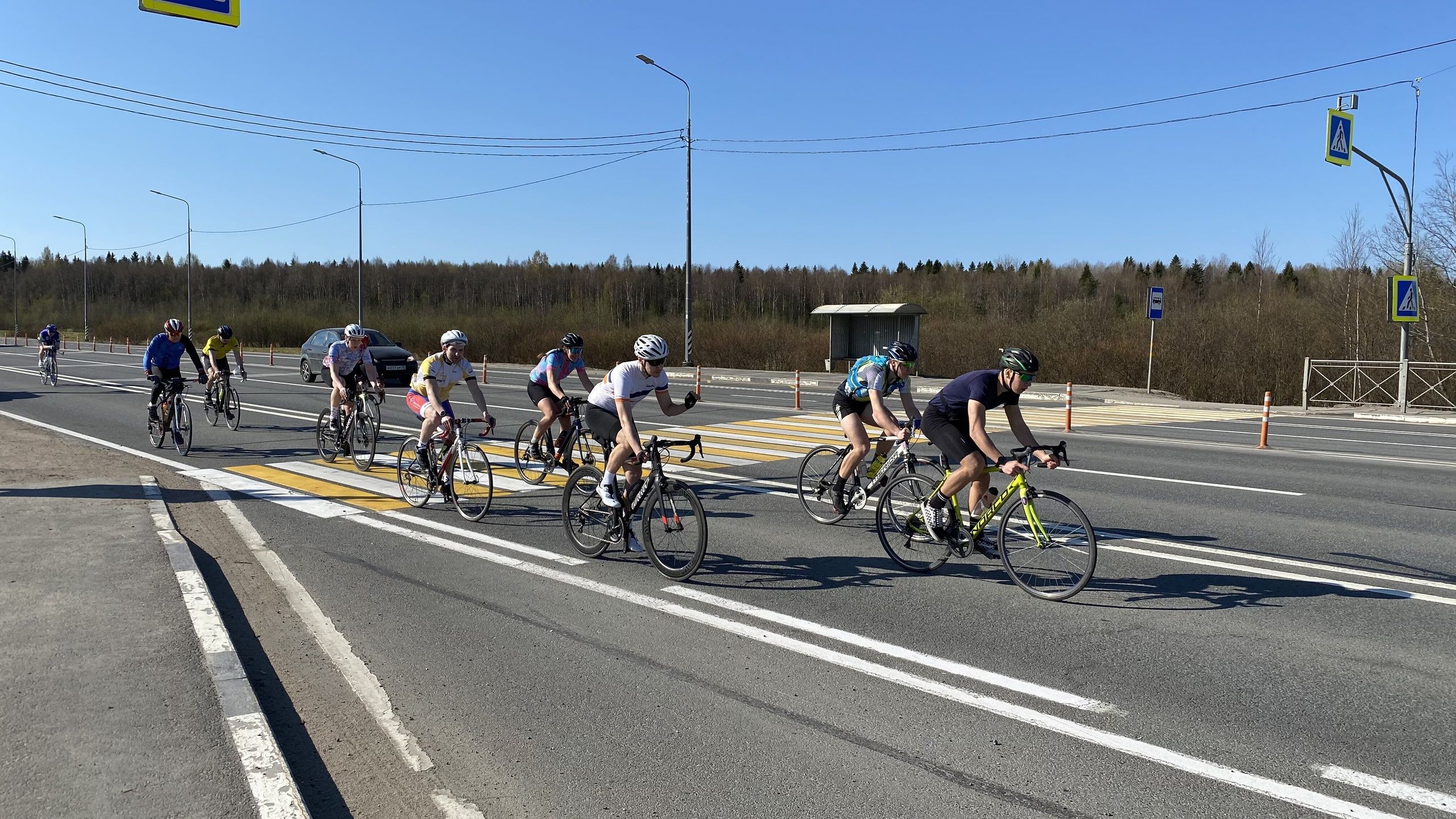 55 спортсменов и любителей покорили Гирвасский бревет