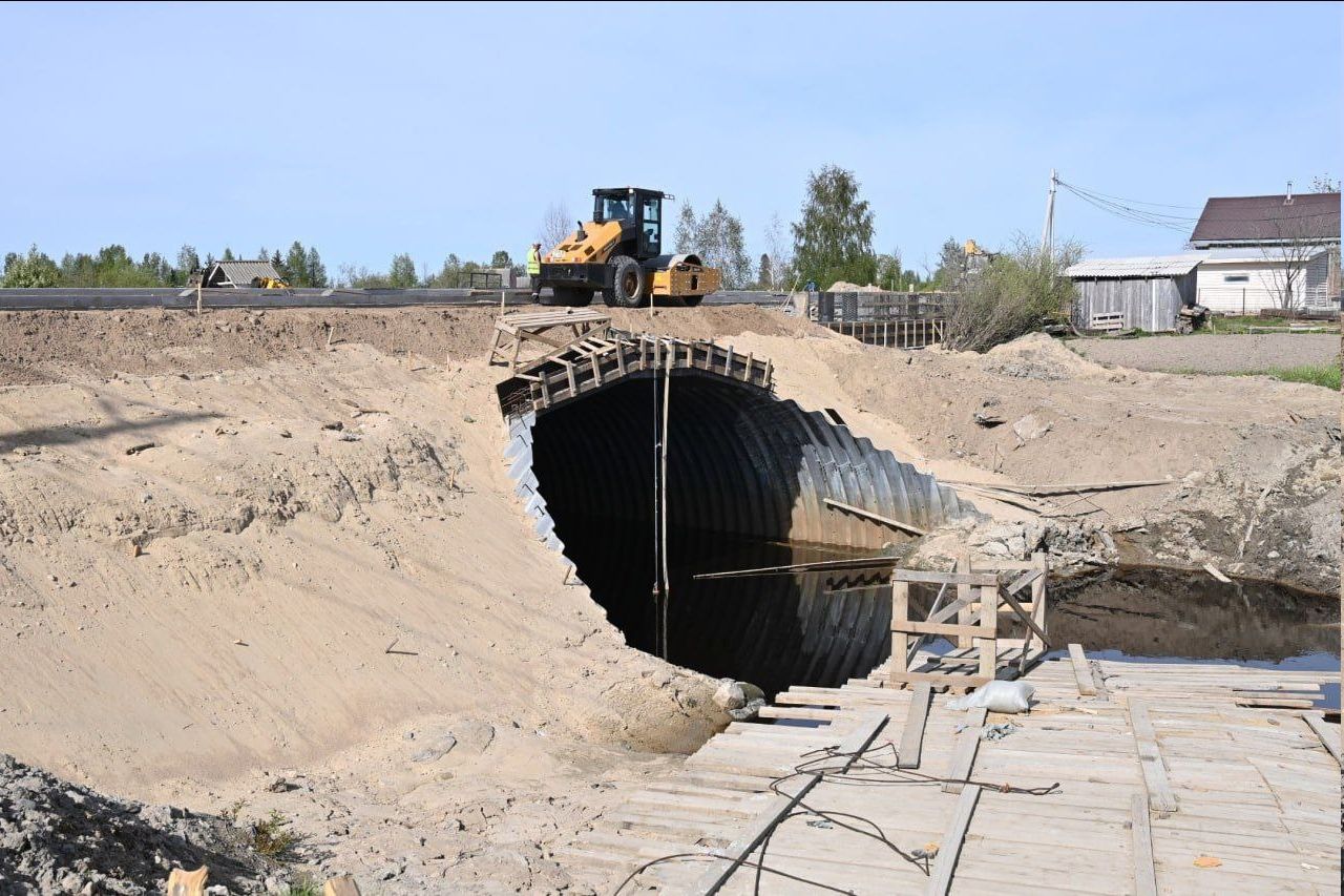 Власти Карелии рассказали, когда запустят движение по новому мосту в деревне Рыпушкашицы