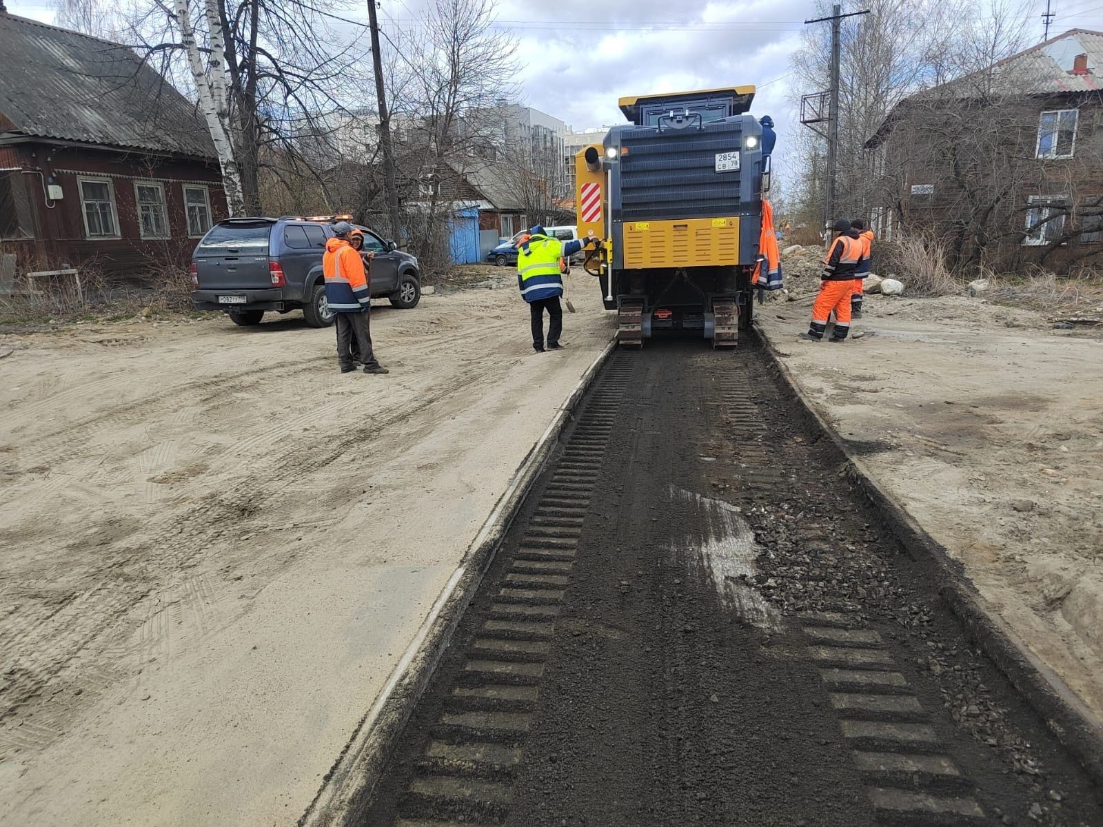Еще на трех улицах Петрозаводска начался ремонт асфальта