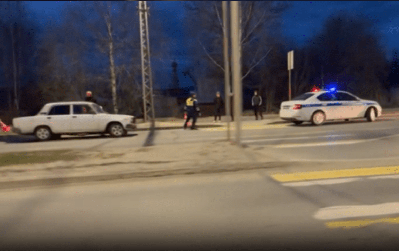 Сотрудники полиции в Петрозаводске преследовали водителя «Жигули»