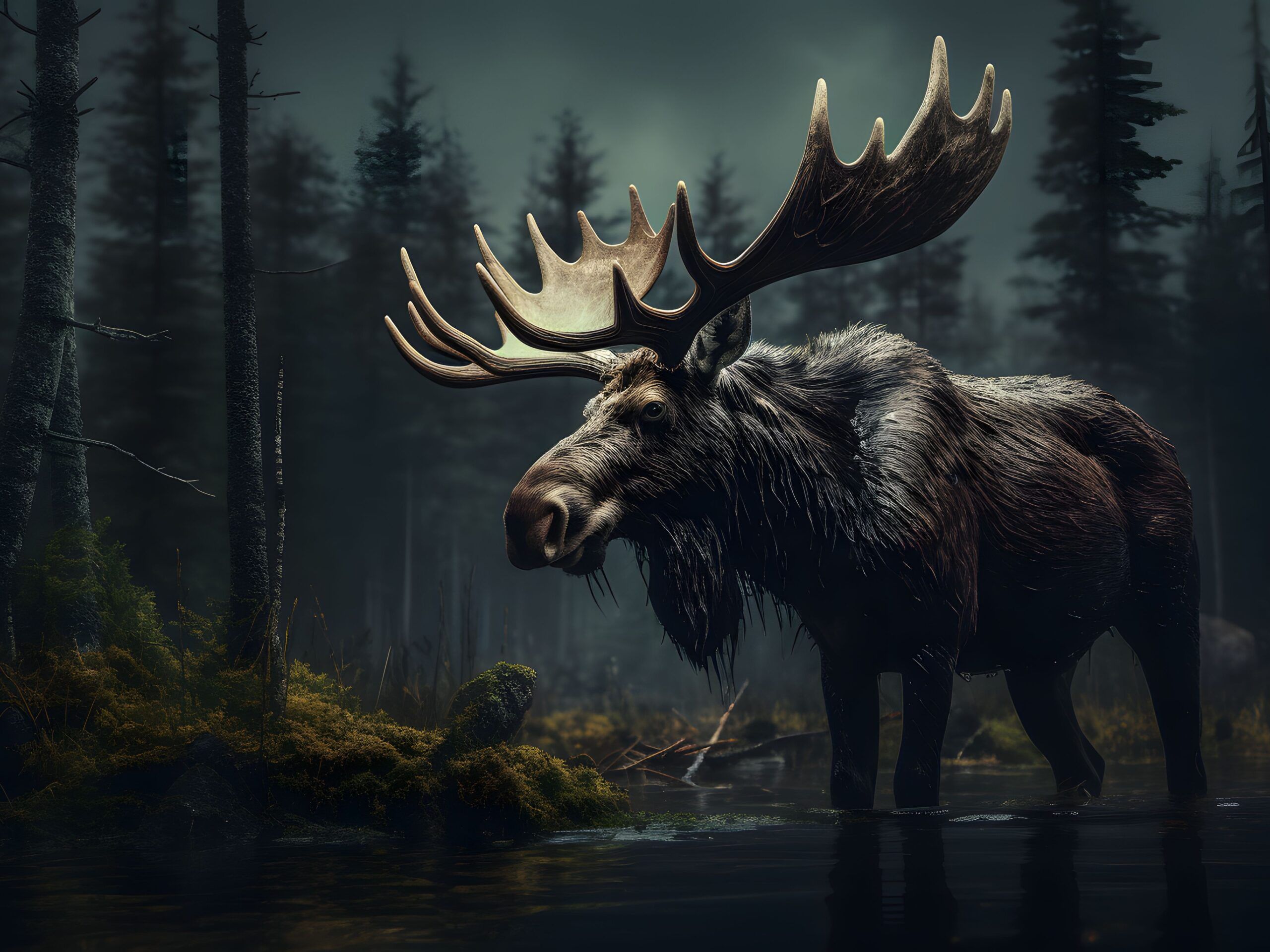 В Карелии выросло число ДТП с участием лосей