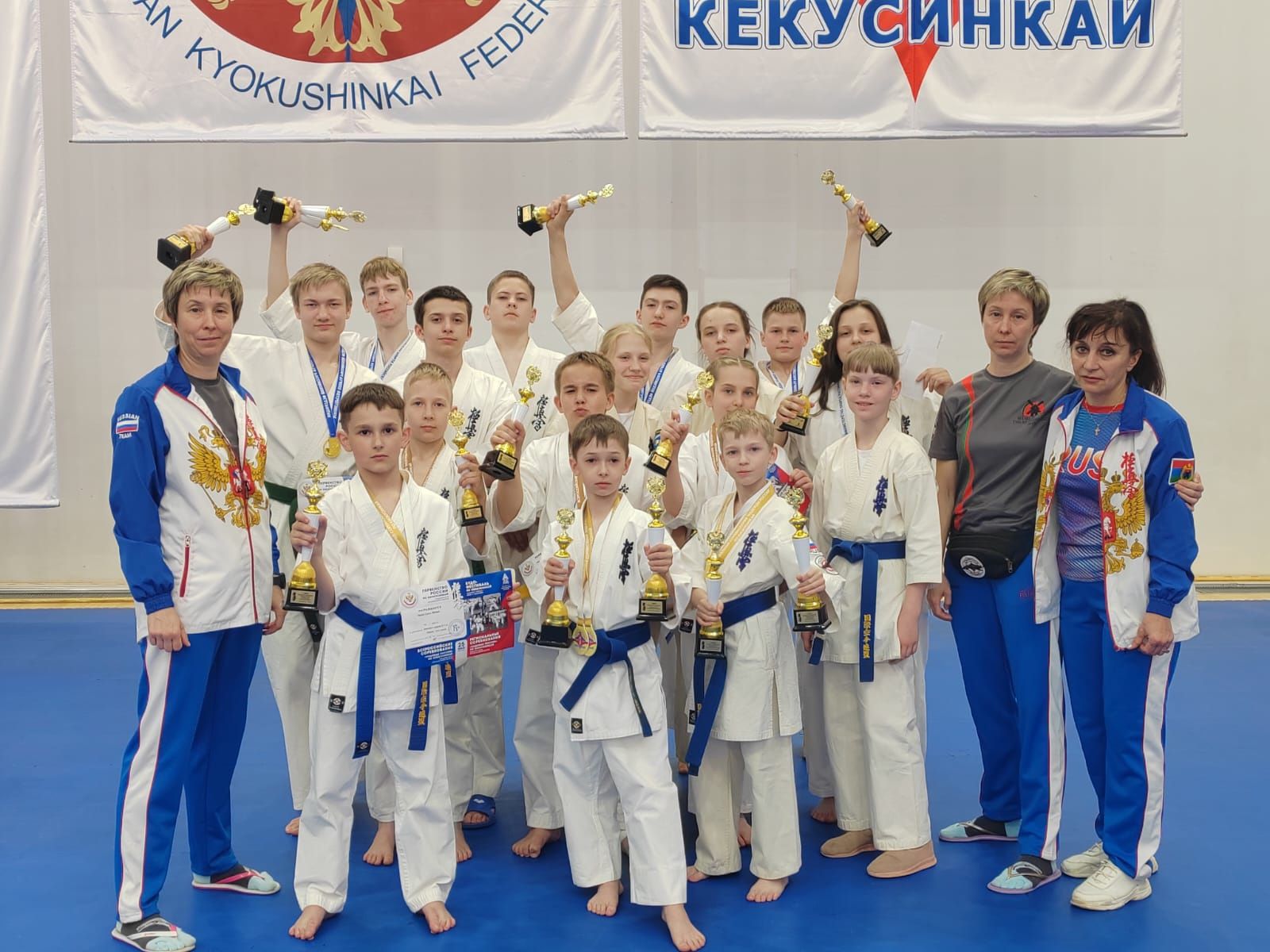 Сборная Карелии стала призером всероссийских соревнований по кёкусинкай
