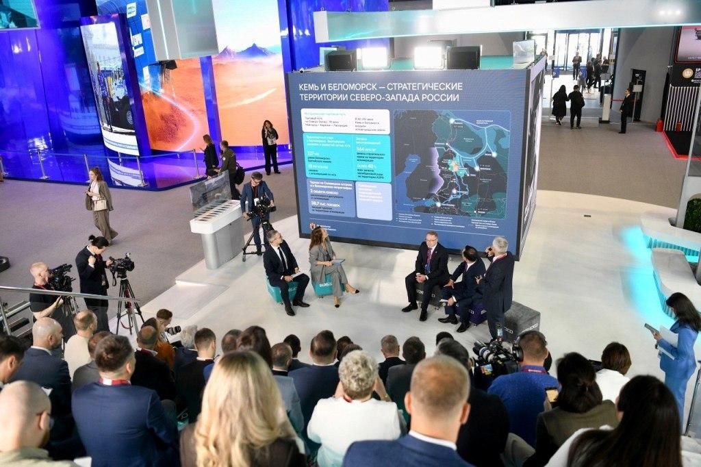 Порт в Беломорске, аэропорт в Подужемье и морской вокзал в Рабочеостровске — глава Карелии представил инвесторам потенциал Кемско-Беломорской агломерации