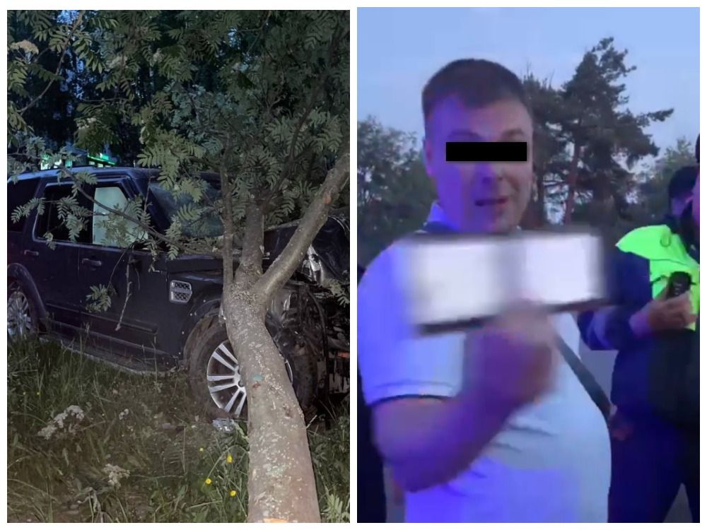 Виновник странного ДТП в Карелии заявил автоинспекторам, что он капитан полиции