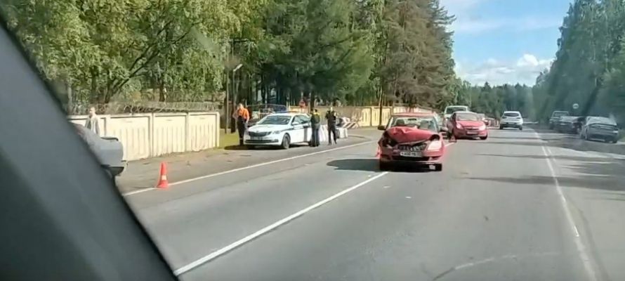 ДТП произошло на въезде в Петрозаводск