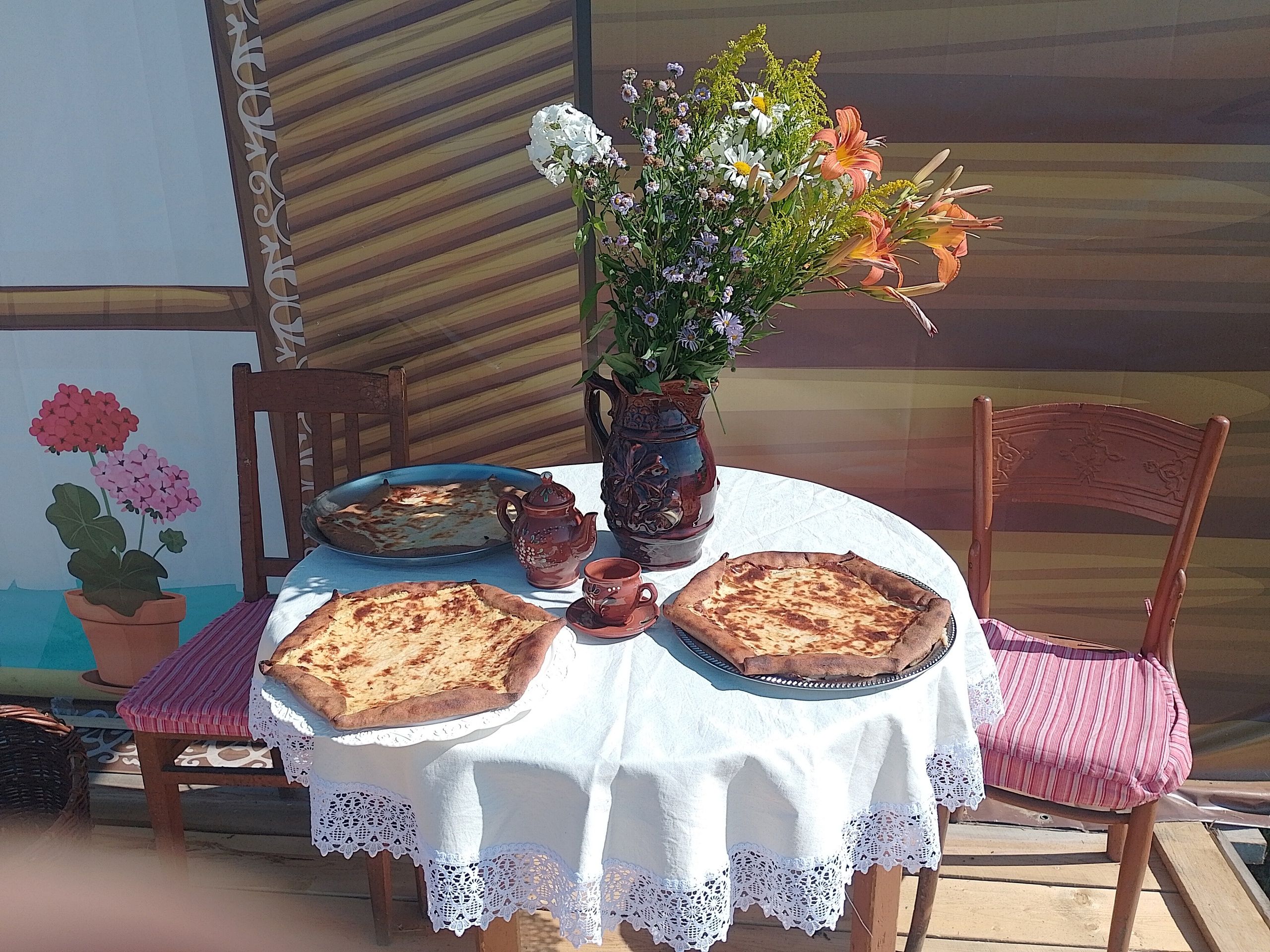 Самую большую заонежскую калитку в мире испекли в селе Великая Губа