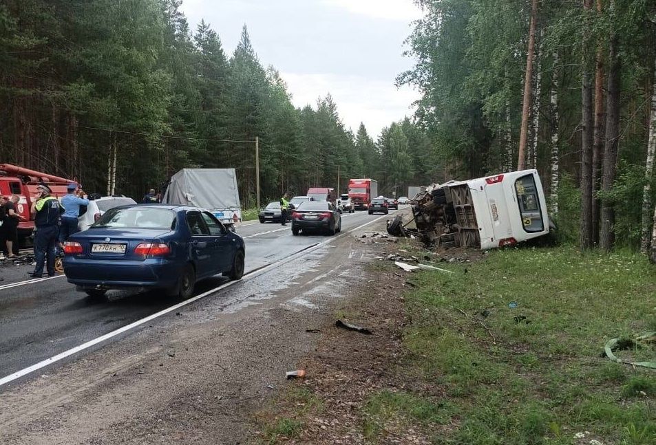 Стало известно о состоянии пострадавших в ДТП в Медвежьегорском районе Стало известно о состоянии пострадавших в ДТП в Медвежьегорском районе