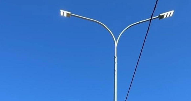 На улице Краснофлотской в Петрозаводске сделали новое освещение