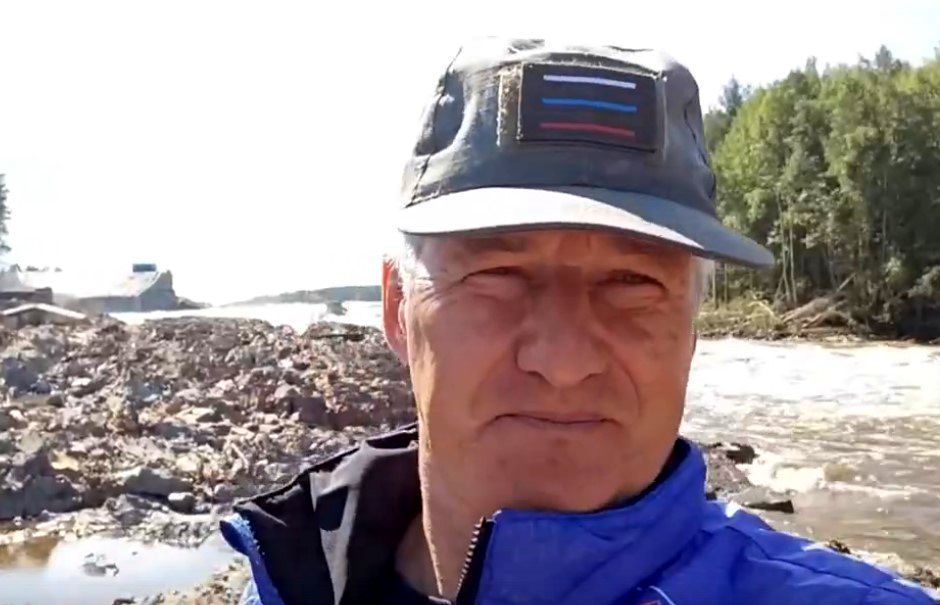 Глава Карелии опубликовал видеообращение с места прорыва дамбы на Беломорканале