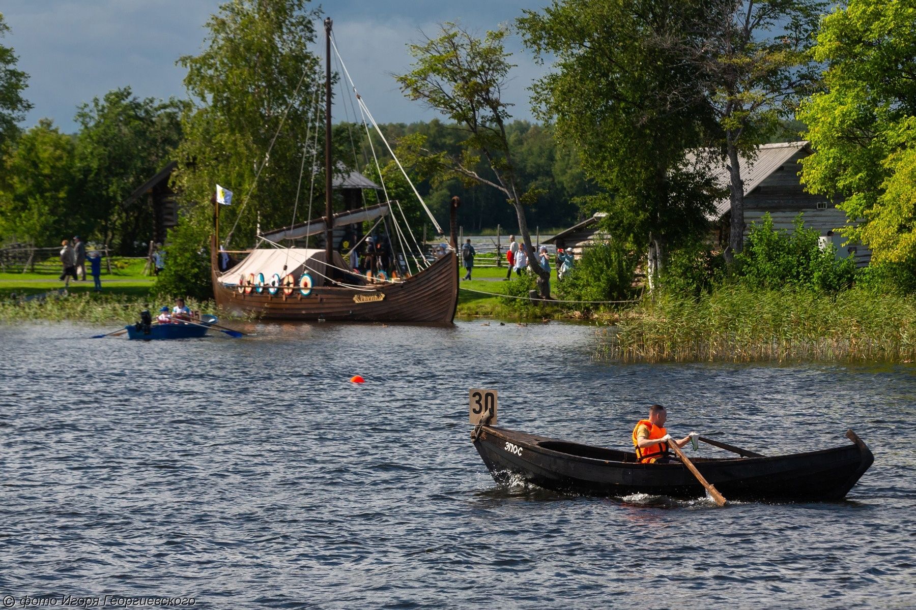 10 судов представят мастера на фестивале судостроения «Кижская регата»