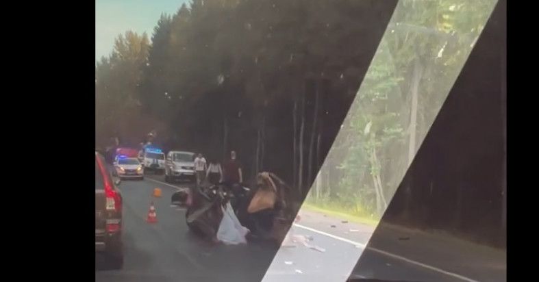 «Ужас…машина в мясо»: лобовое столкновение легковушки с фурой на границе с Карелией