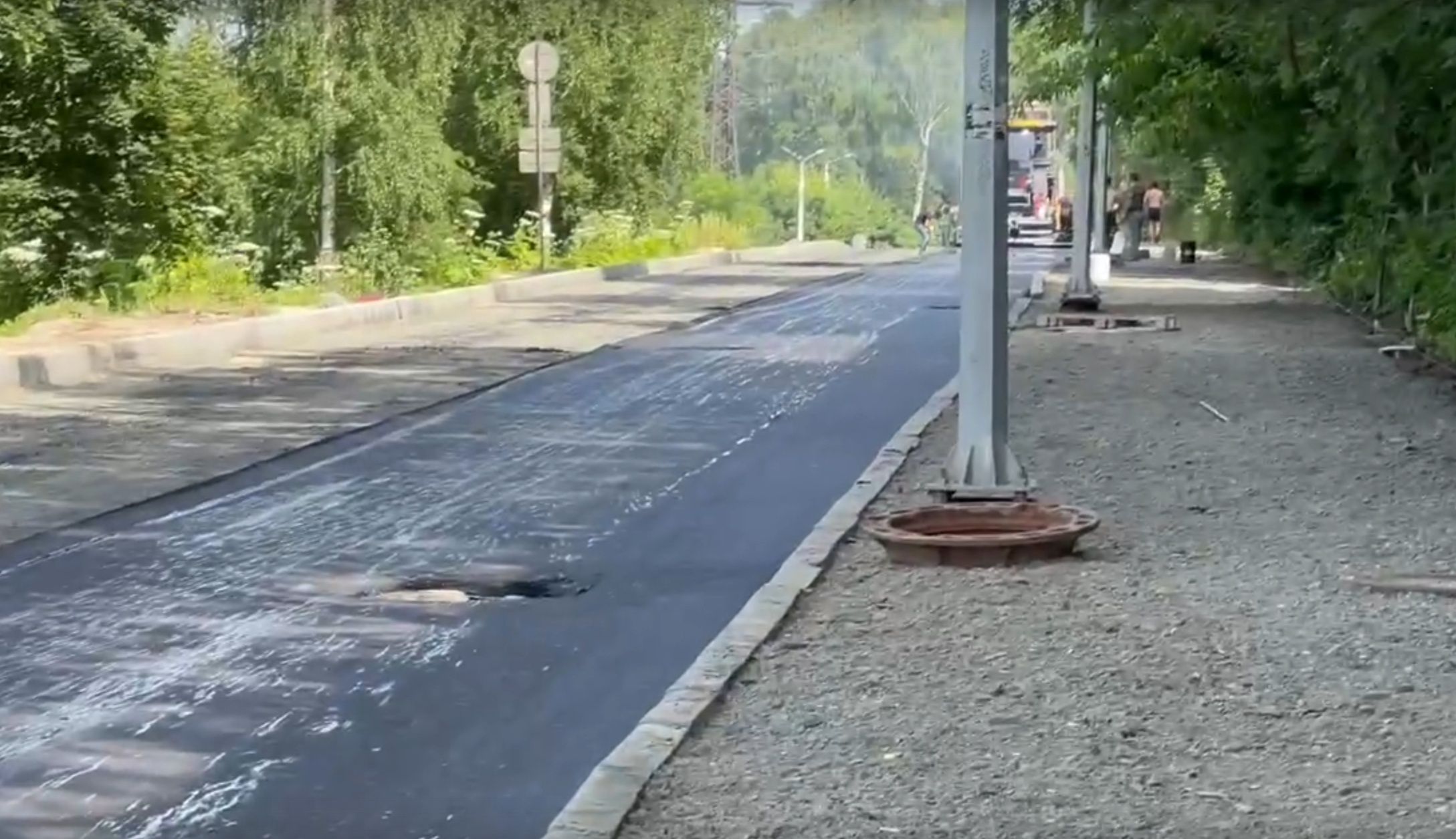 Стало известно, когда возобновится движение по Лососинской набережной в Петрозаводске