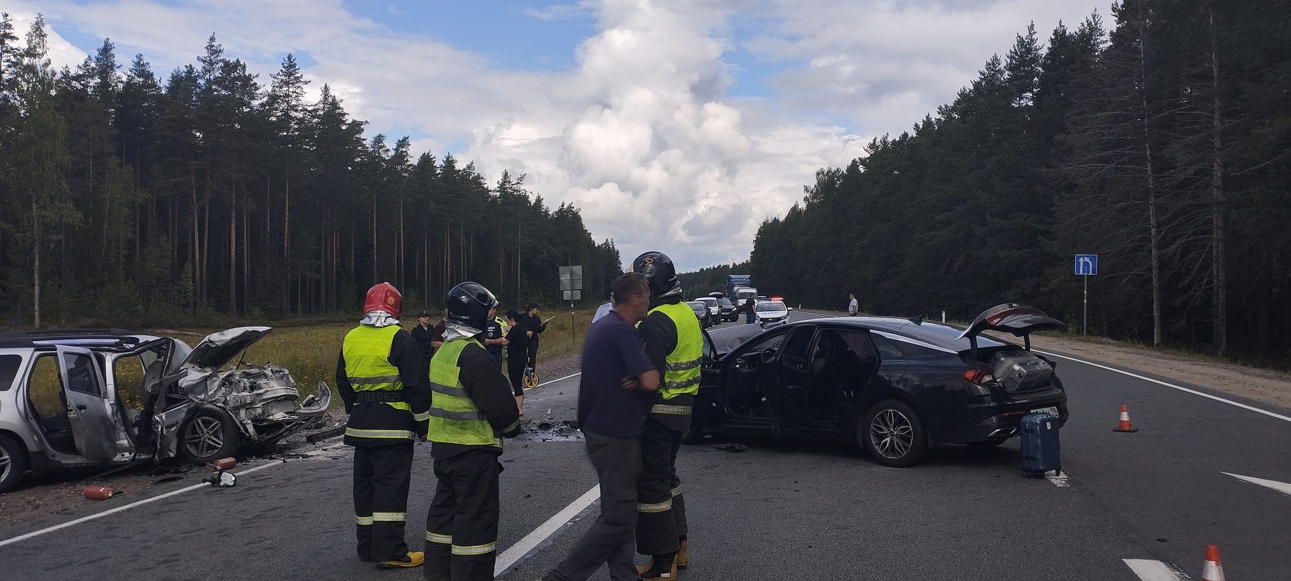 В двух ДТП в Карелии пострадали десять человек