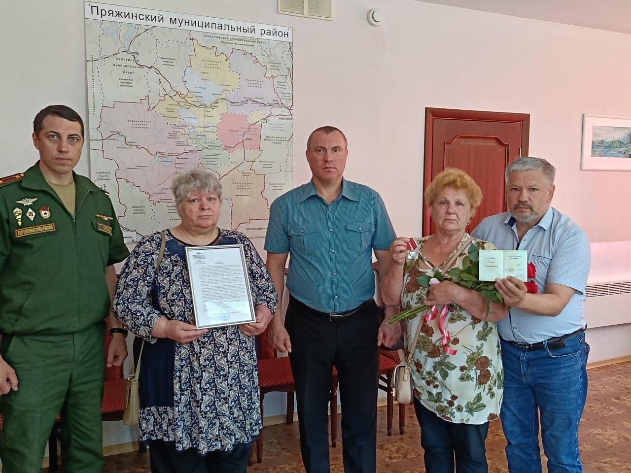 Жителя Карелии посмертно наградили Орденом Мужества