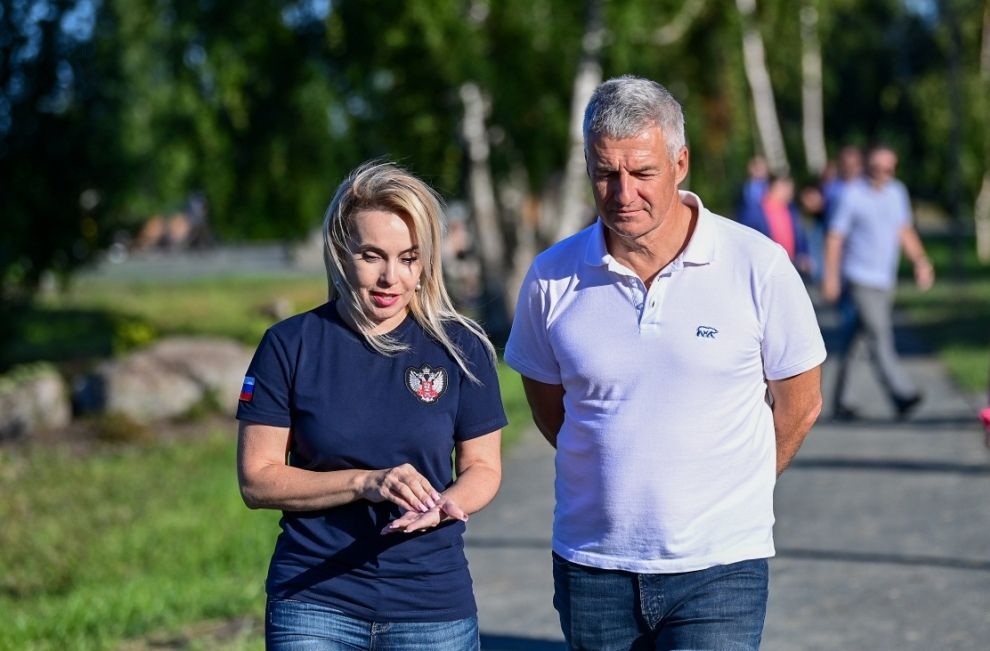 Глава Карелии проверил ход благоустройства общественных территорий в Петрозаводске