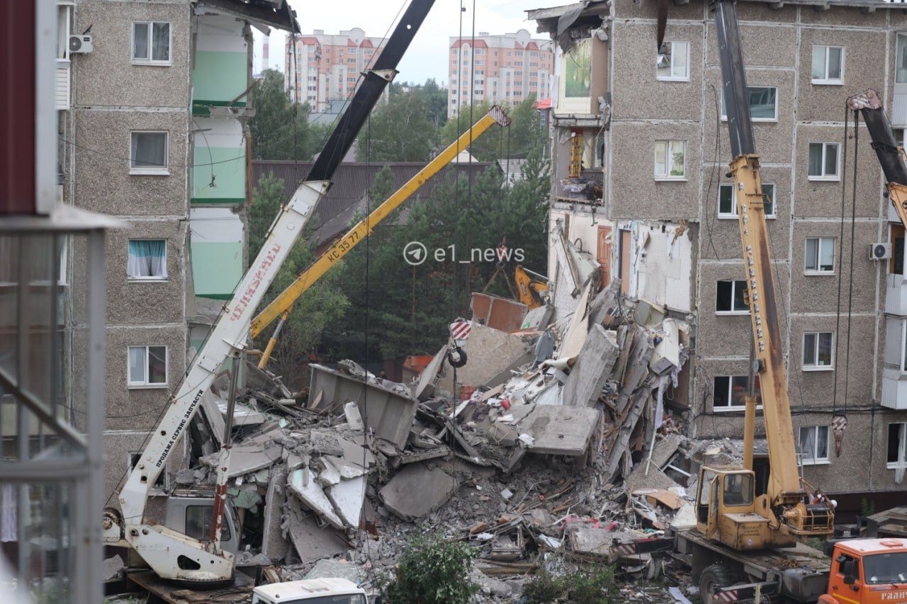 Один человек погиб после взрыва и обрушения дома в Нижнем Тагиле