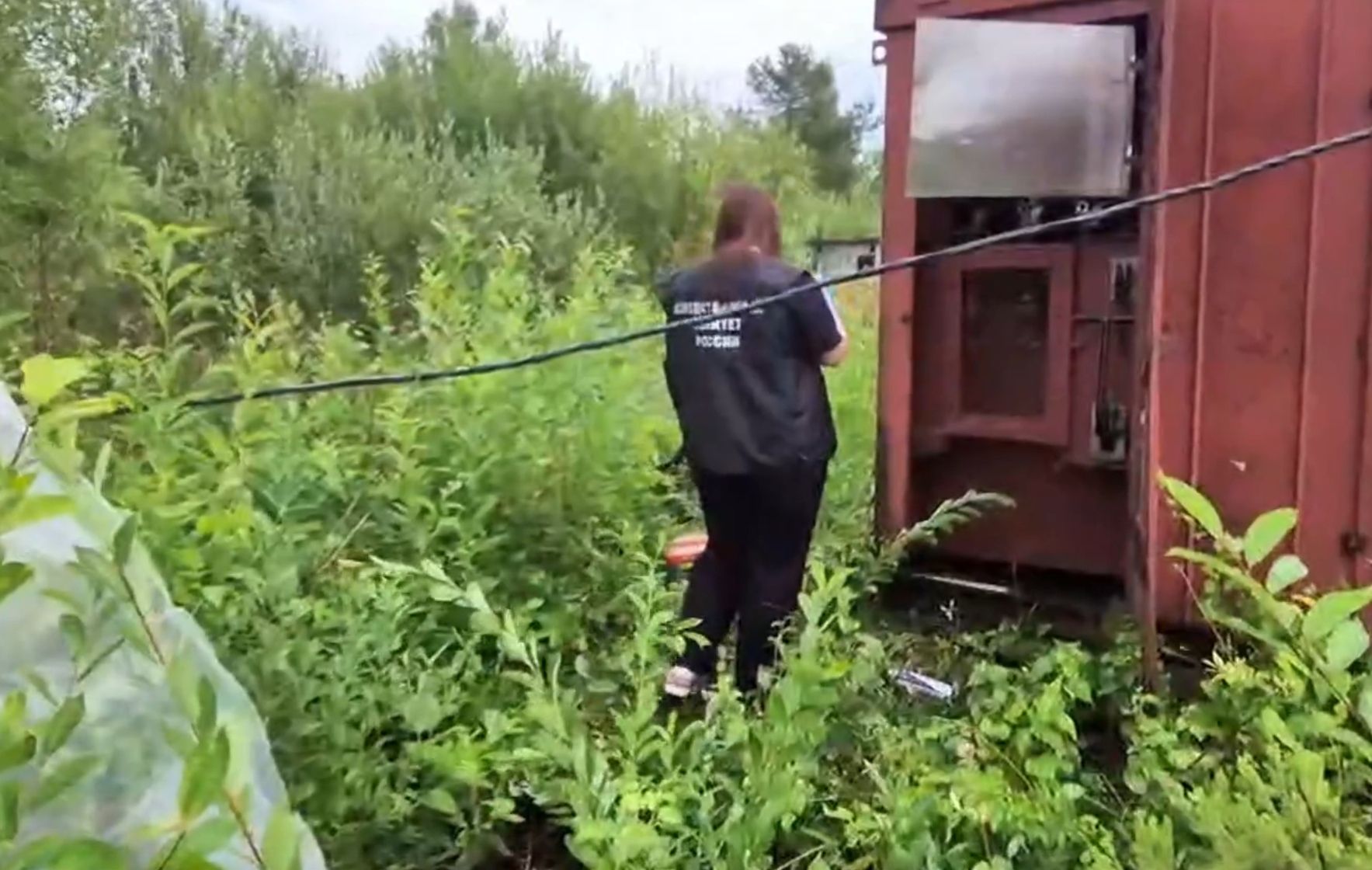 В поселке Ладва мужчину убило током