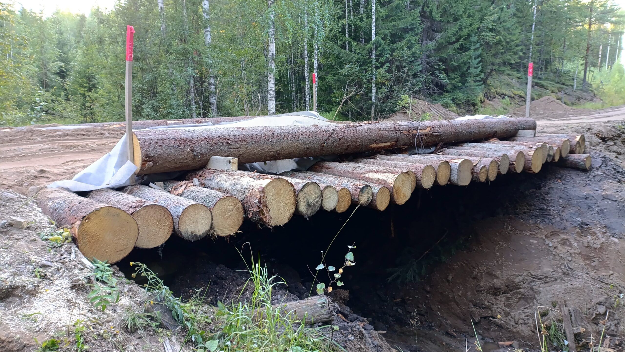 Мост на дороге между Карелией и Ленобластью отремонтировали