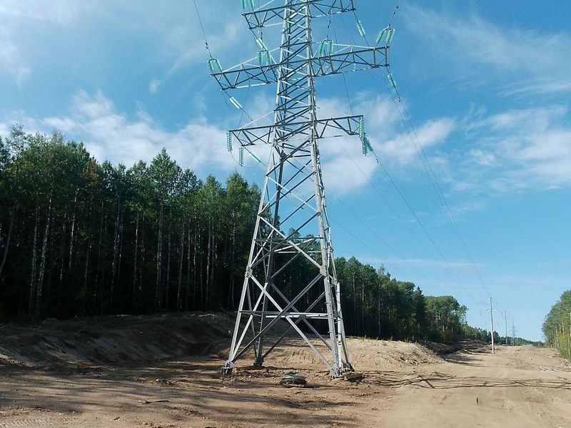 В Прионежье продолжается строительство подстанции \
