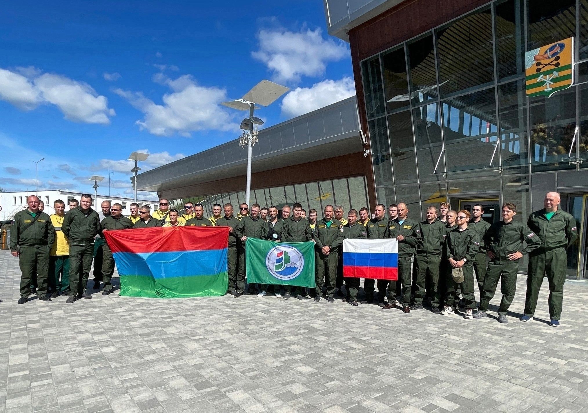 Карельские десантники-пожарные возвращаются домой из Забайкальского края