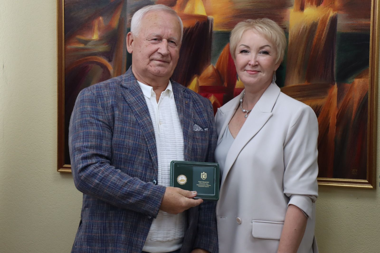 Почетный знак Закcобрания Карелии вручён компании КСМ