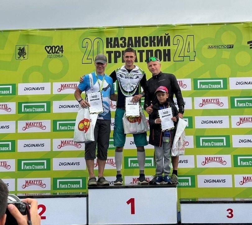 Спортсмены из Петрозаводска стали призерами «Казанского триатлона»