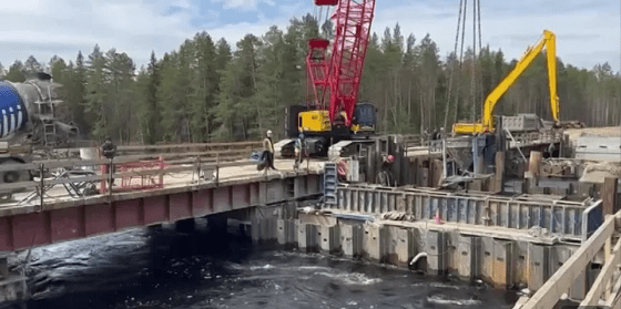 В Минтрансе назвали новый срок реконструкции моста на автотрассе Петрозаводск-Суоярви