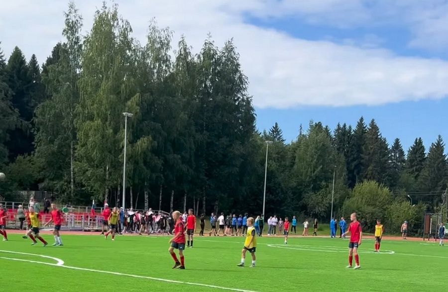 В Петрозаводске открыли новую «умную» спортплощадку