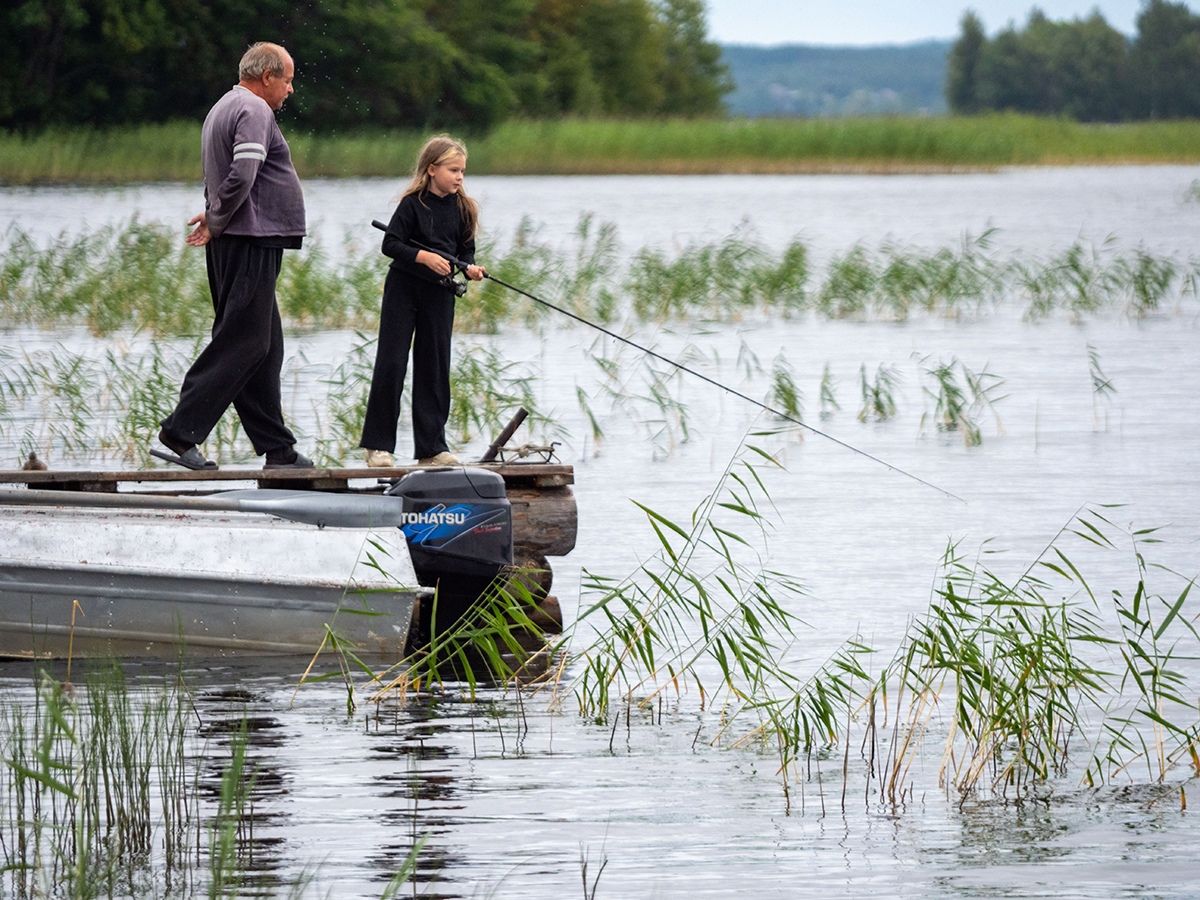 Жителям Кижских шхер в карельском Заонежье разрешат рыбачить на удочку в июне