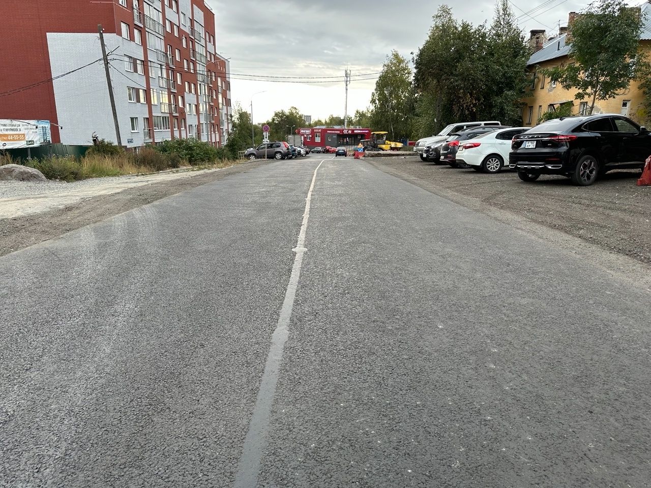 Ремонт проблемной улицы завершился на Перевалке