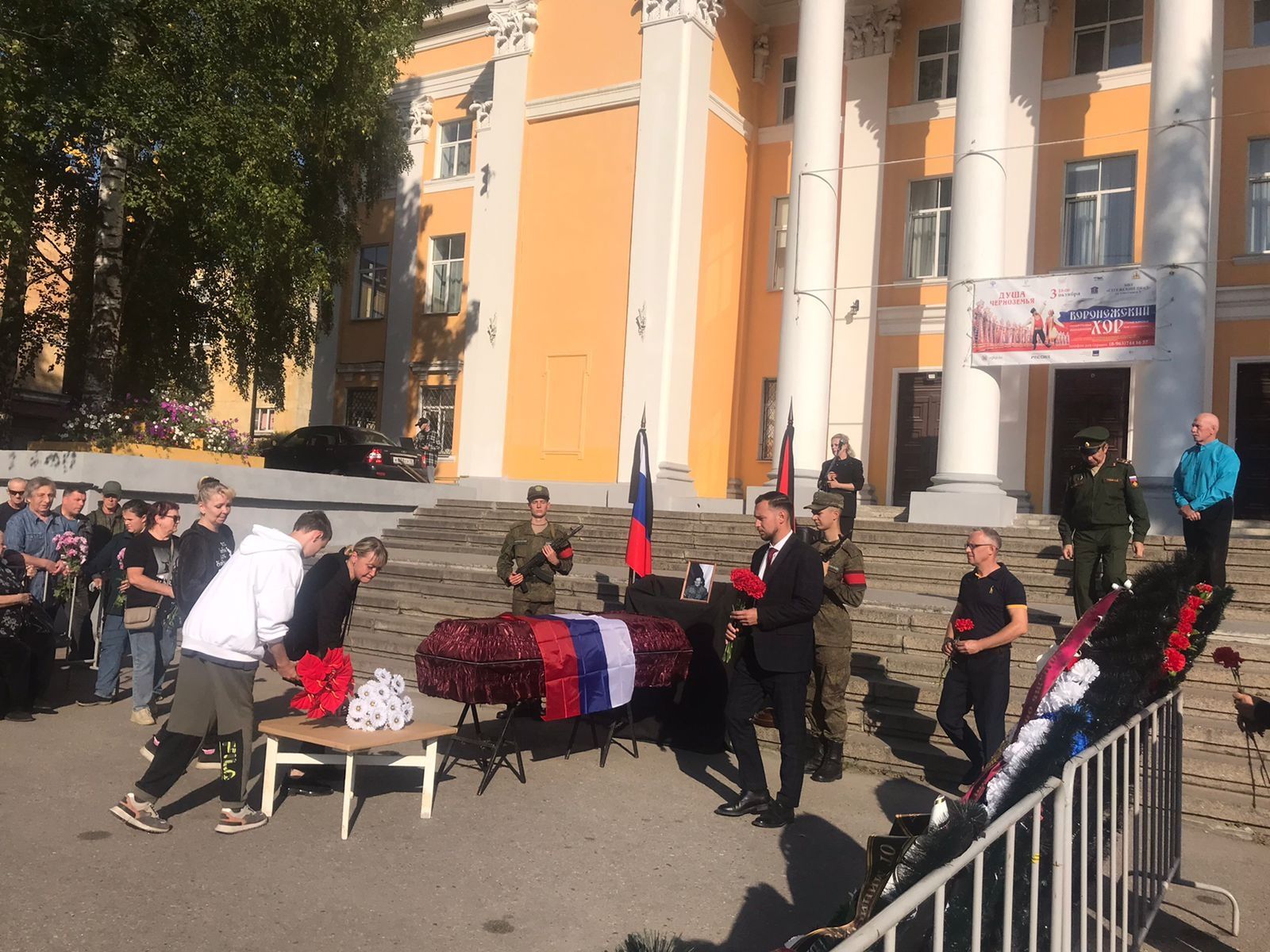 В Сегеже простились с погибшим в ходе СВО Андреем Фоминым