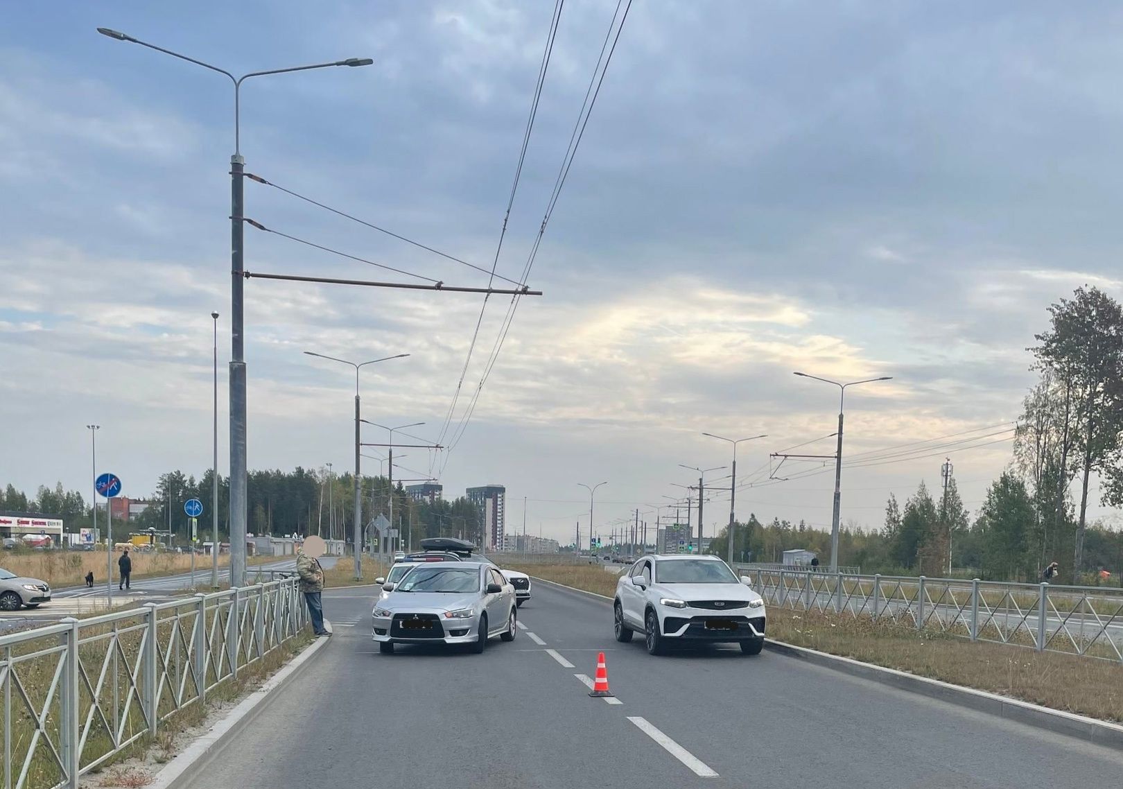 В Петрозаводске сбили 65-летнего велосипедиста, который проигнорировал дорожку для двухколесного транспорта