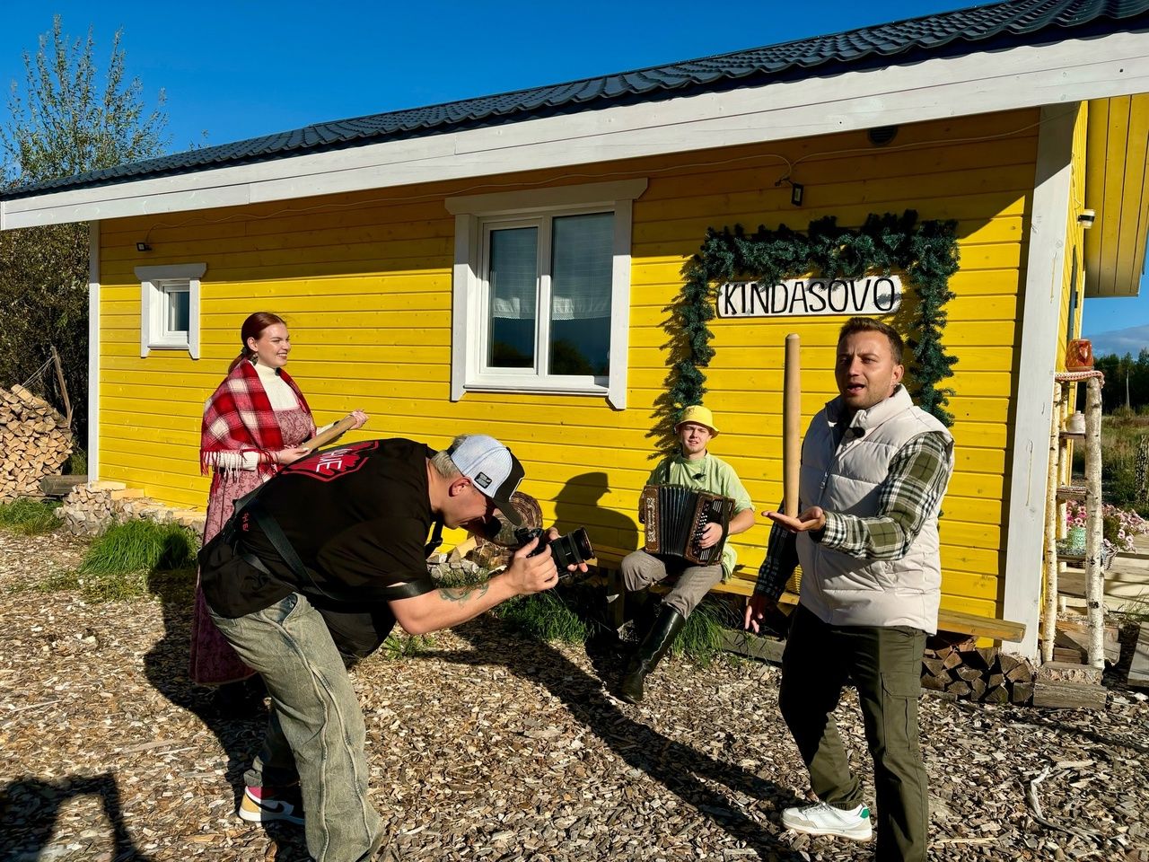 В карельской деревне прошли съёмки федерального шоу