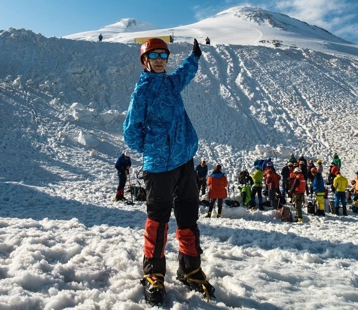 Пенсионерка из Карелии покорила Эльбрус