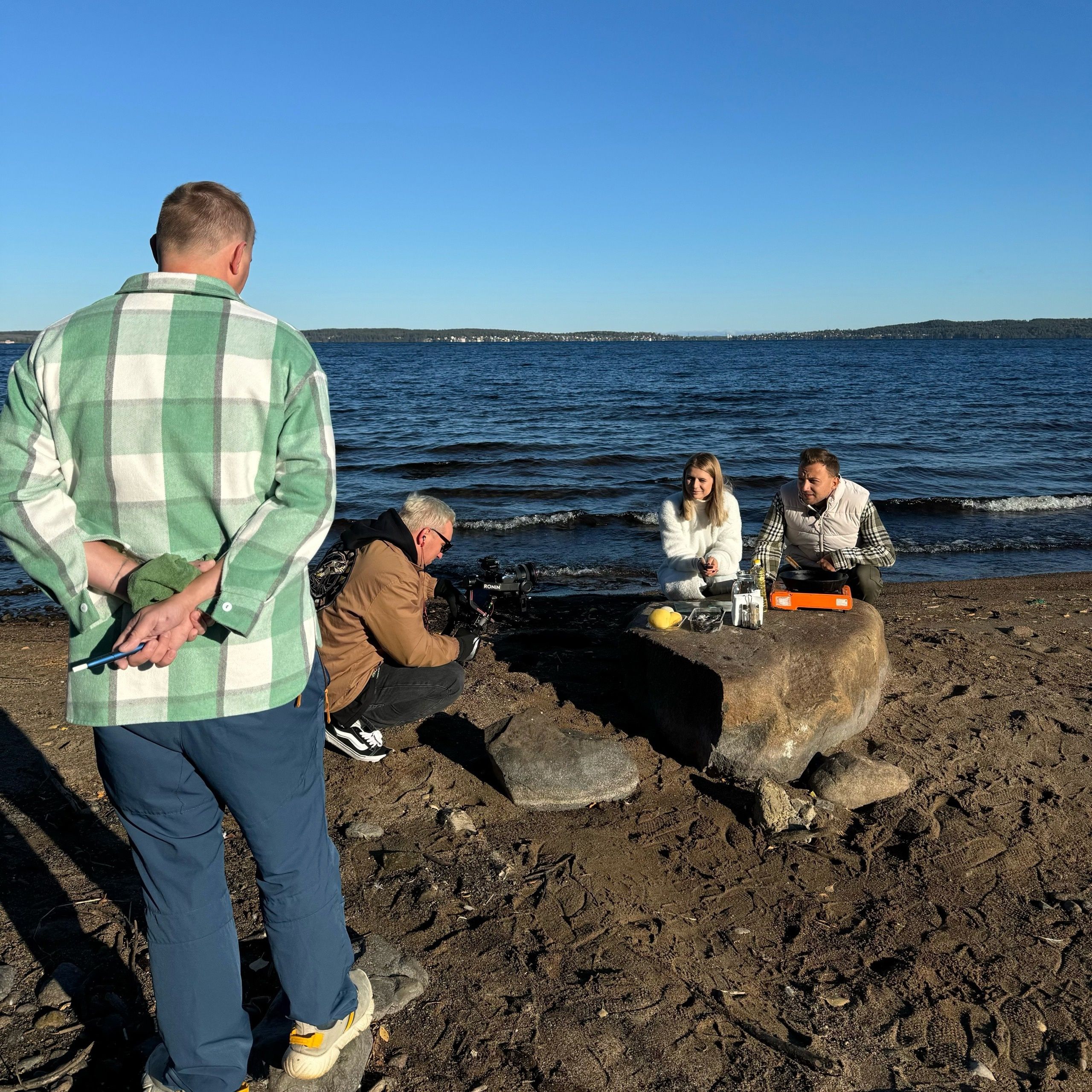 Сегодня в Петрозаводске снимали федеральное шоу «Пробный переезд»