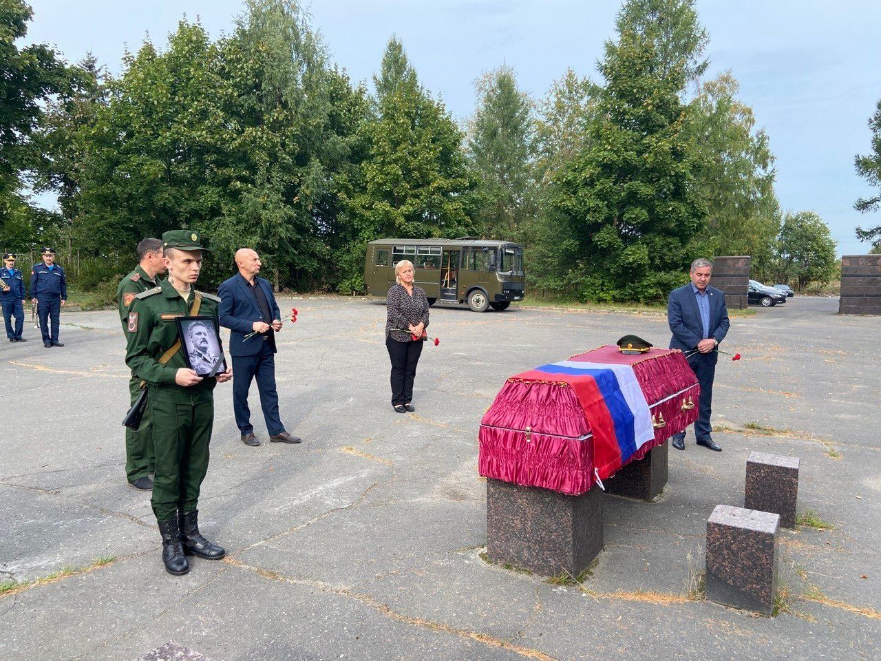 В Прионежье простились с погибшим на СВО подполковником