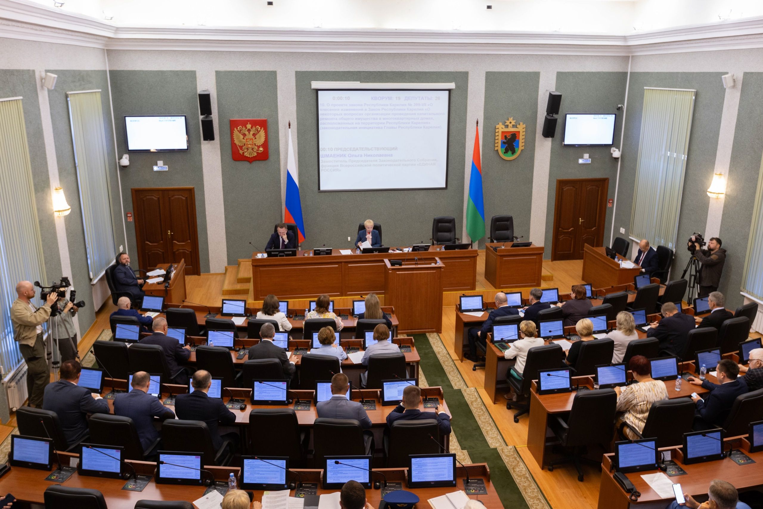 Парламентарии Карелии приняли за основу изменения в налоговое законодательство республики