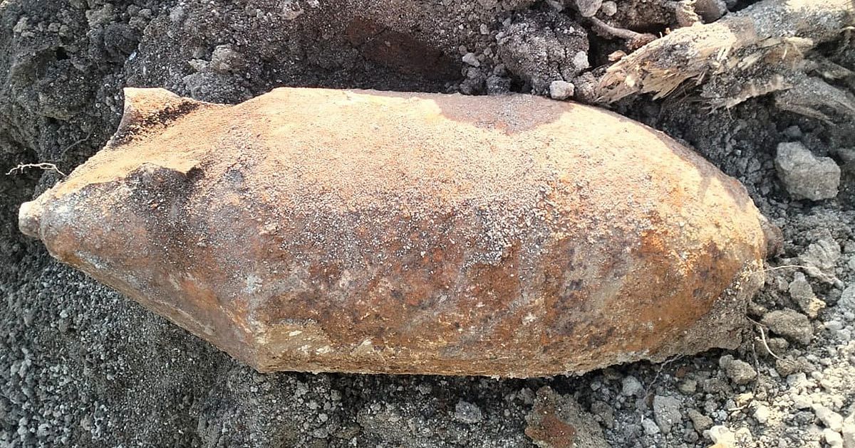 Авиабомбу времён Великой Отечественной войны обезвредили в Карелии