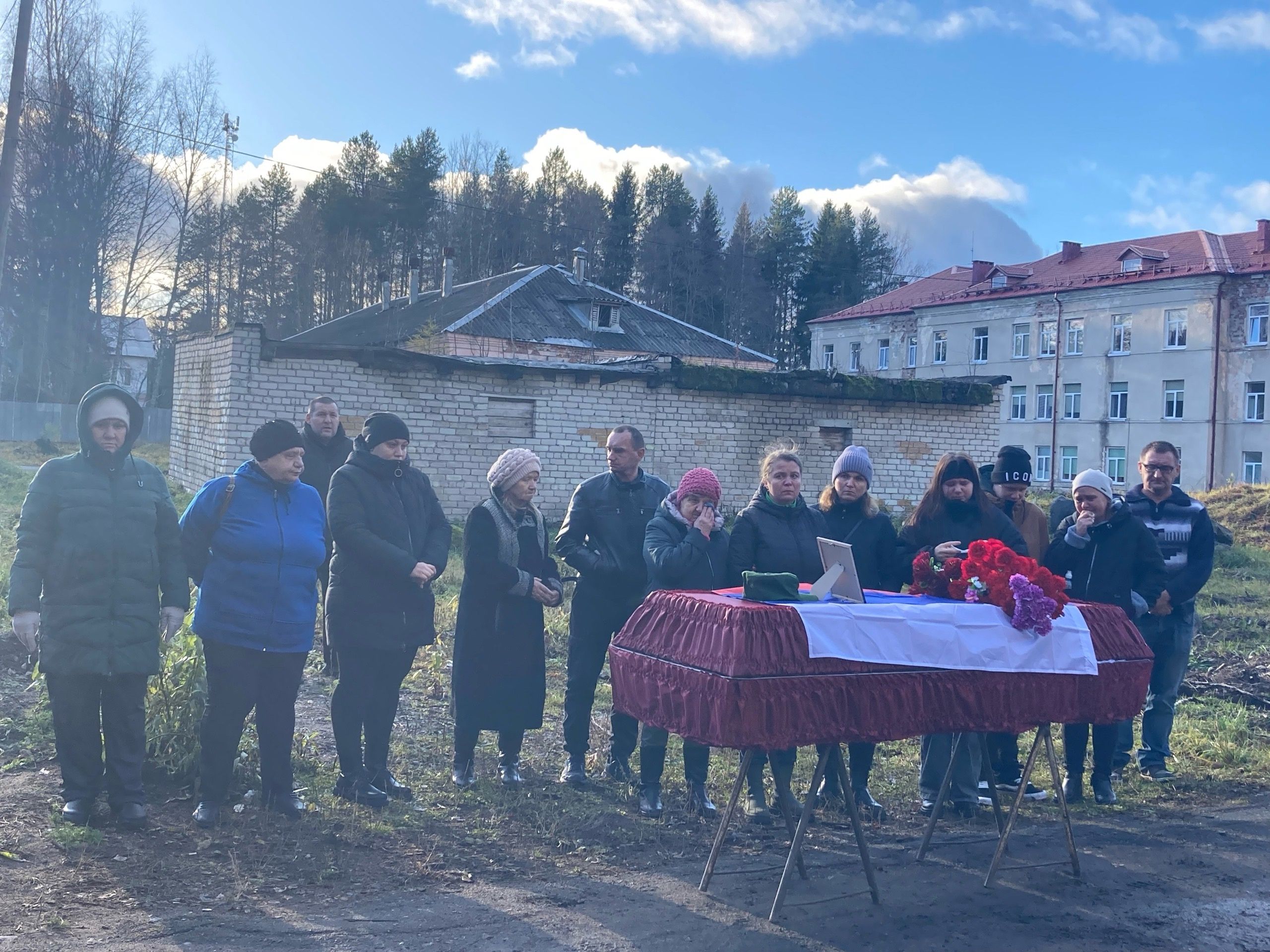 В Суоярви простились с погибшим на СВО заместителем командира взвода Виктором Гуськовым