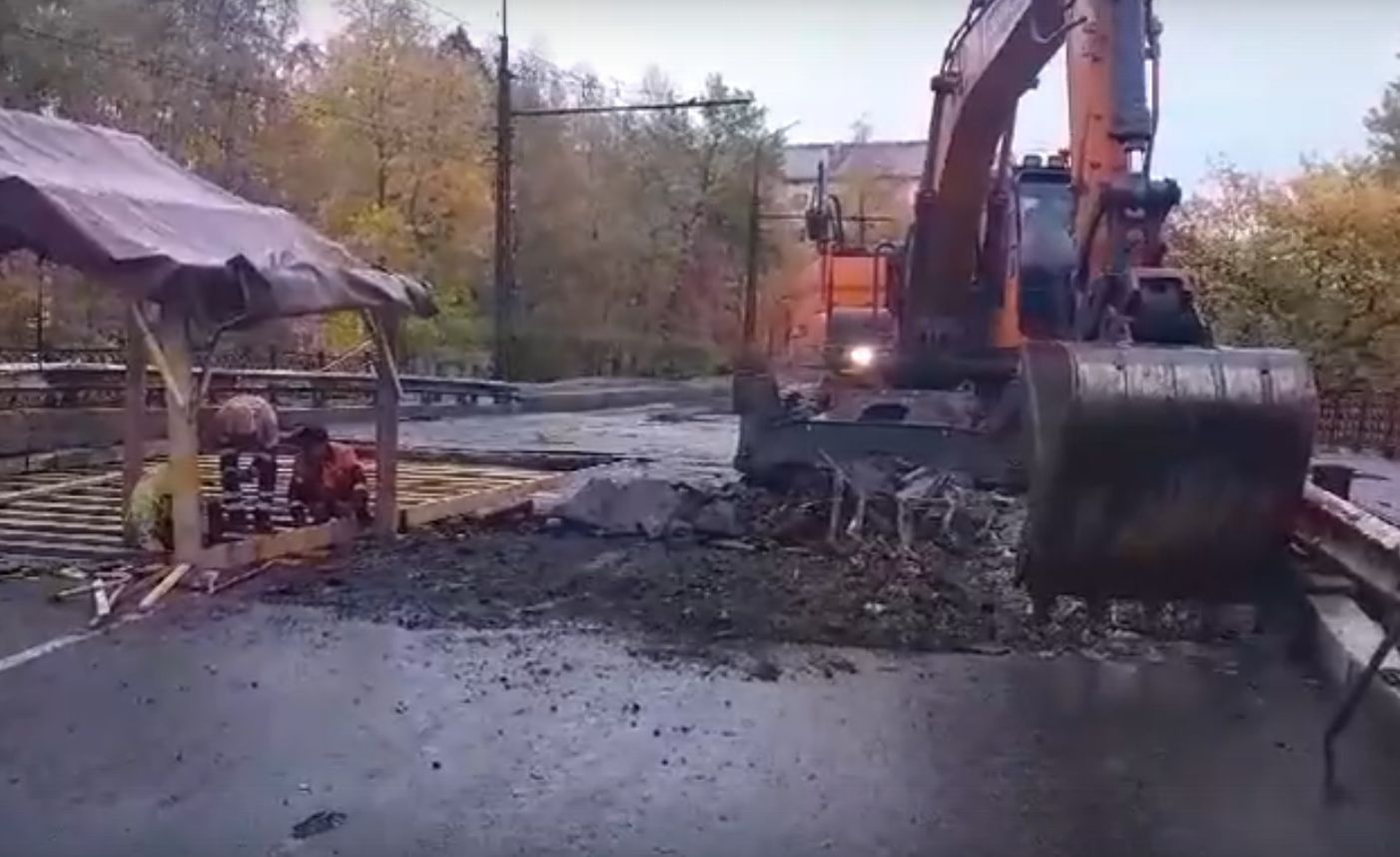 В мэрии рассказали, что уже сделали на закрытом Пименовском мосту в Петрозаводске