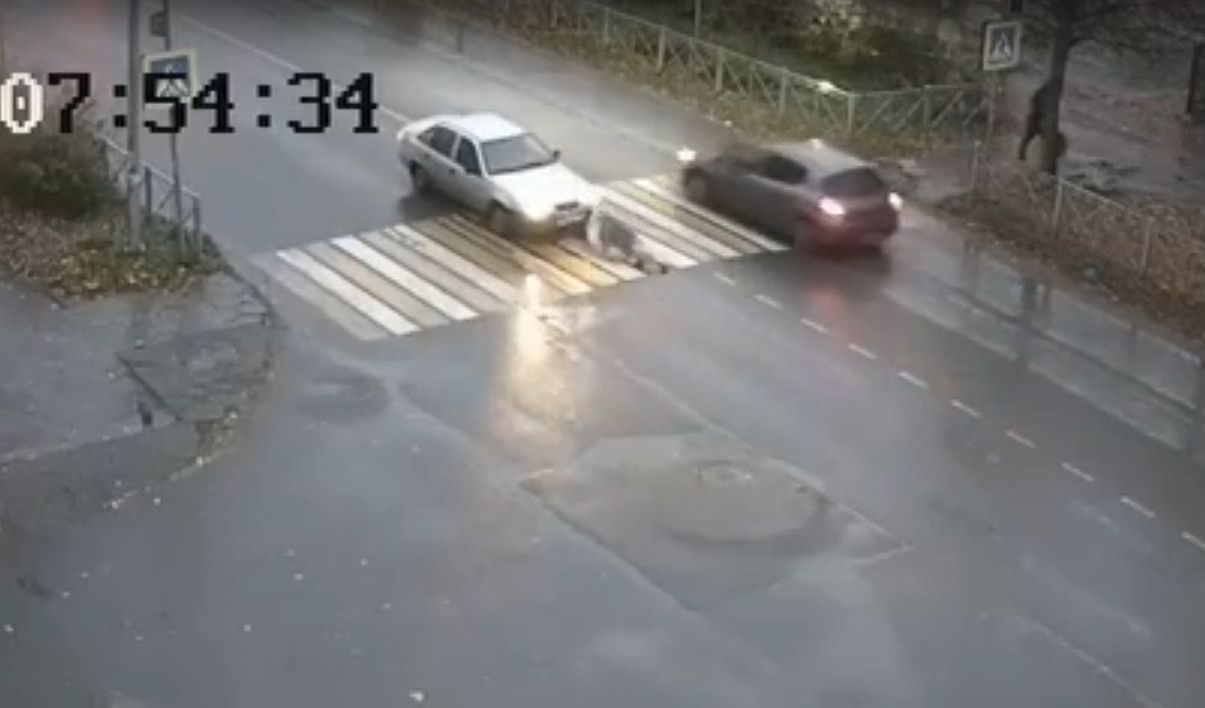 В Кондопоге водитель сбил пожилого пешехода на «зебре» и уехал