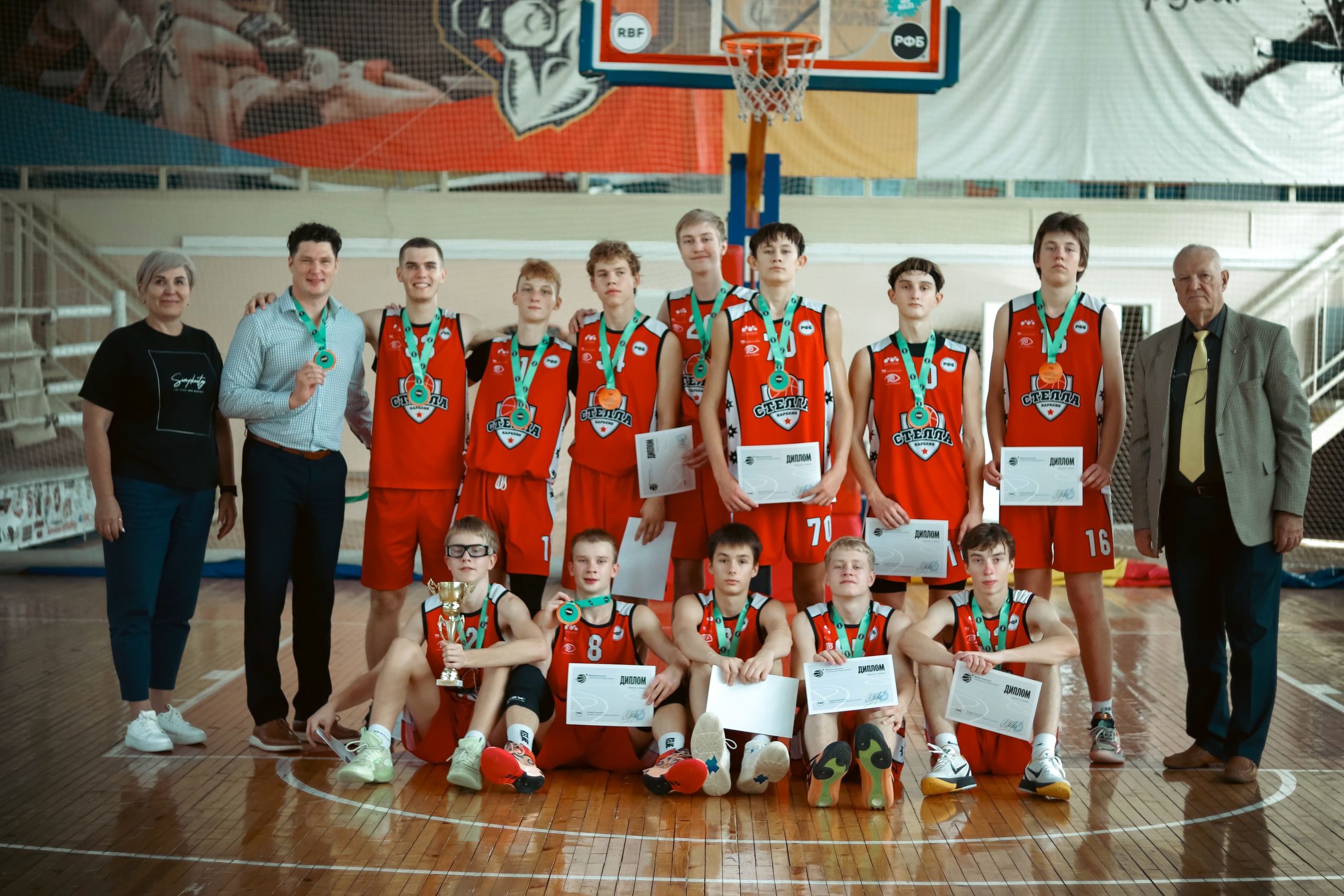 Баскетболисты петрозаводского клуба «Стелла» завоевали бронзу на престижных российских соревнованиях