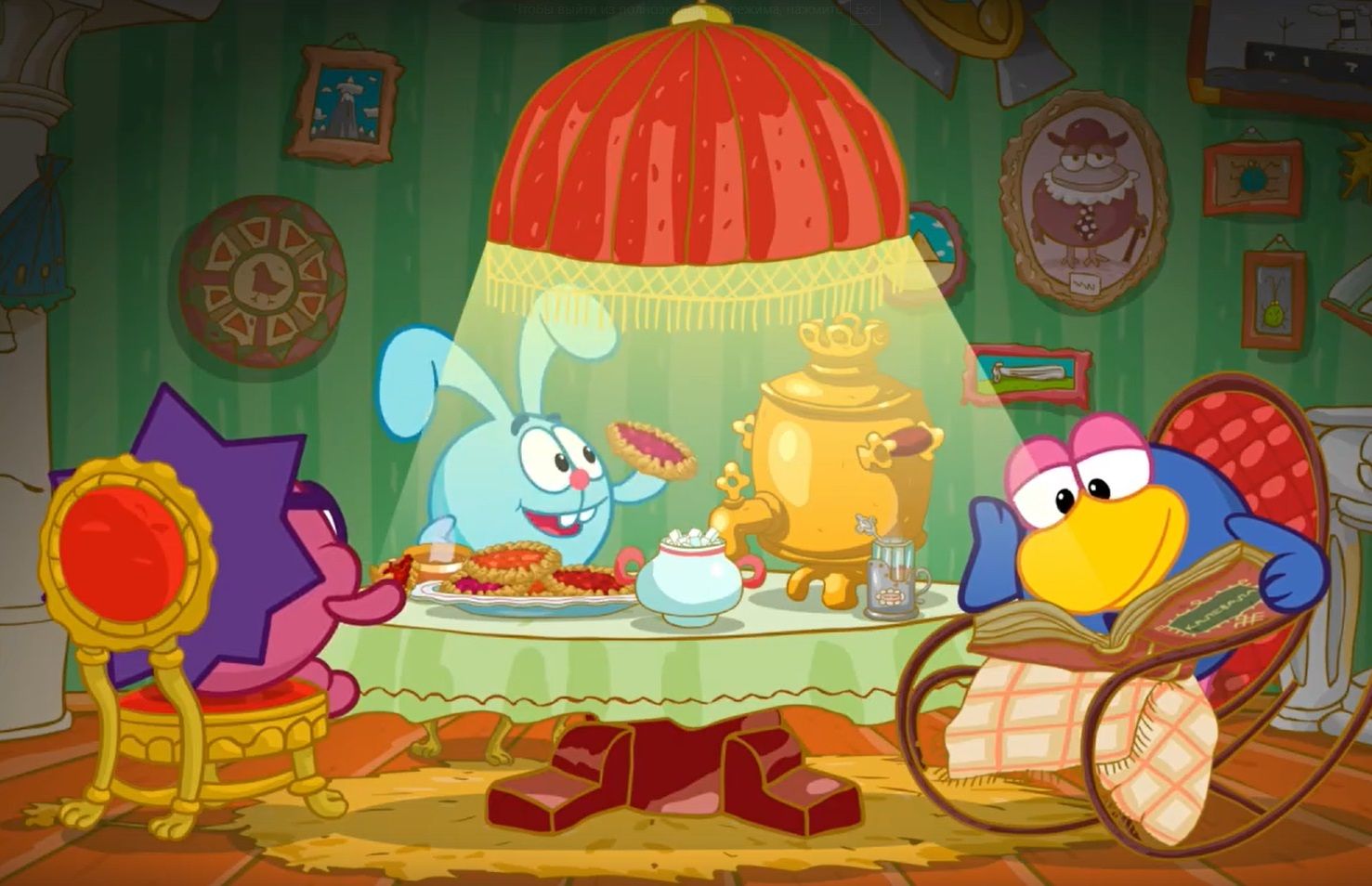 Вышла серия мультфильма «Смешарики», посвященная Карелии