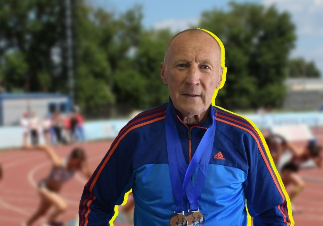 75-летний спортсмен из Карелии завоевал бронзу на Кубке России по легкой атлетике среди ветеранов