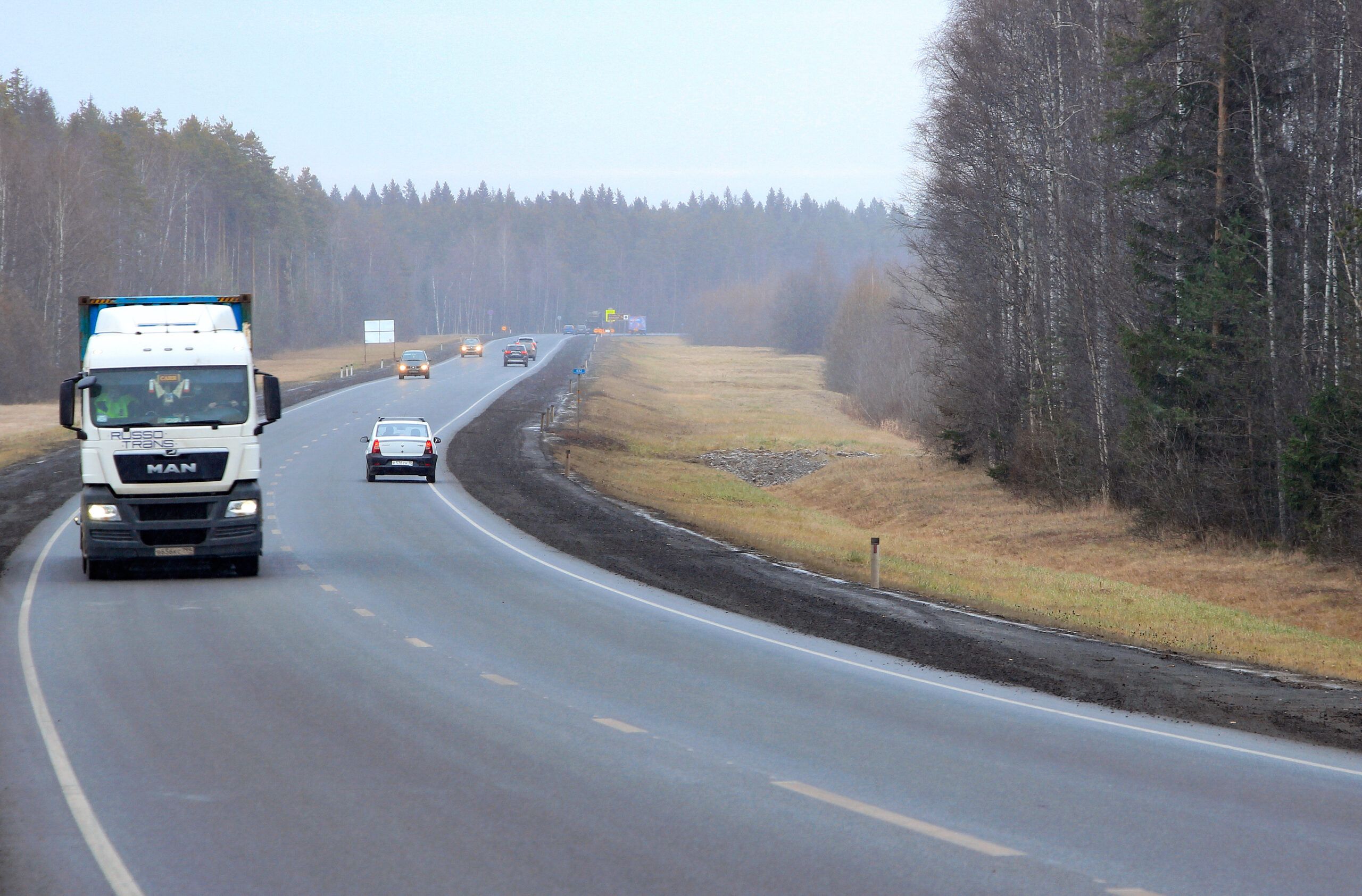 На трассе «Кола» в Карелии досрочно завершили ремонт двух дорожных участков