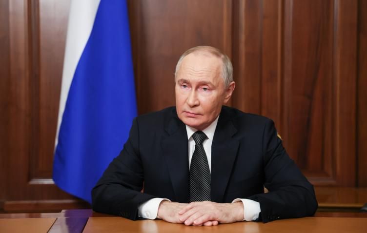 Владимир Путин выступил с экстренным обращением в связи с ударами дальнобойными ракетами по России