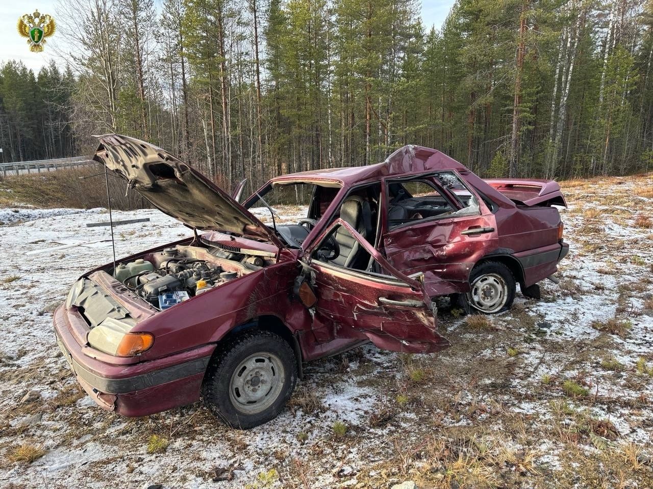На трассе в Сегежском районе произошло второе за сутки смертельное ДТП На трассе в Сегежском районе произошло второе за сутки смертельное ДТП
