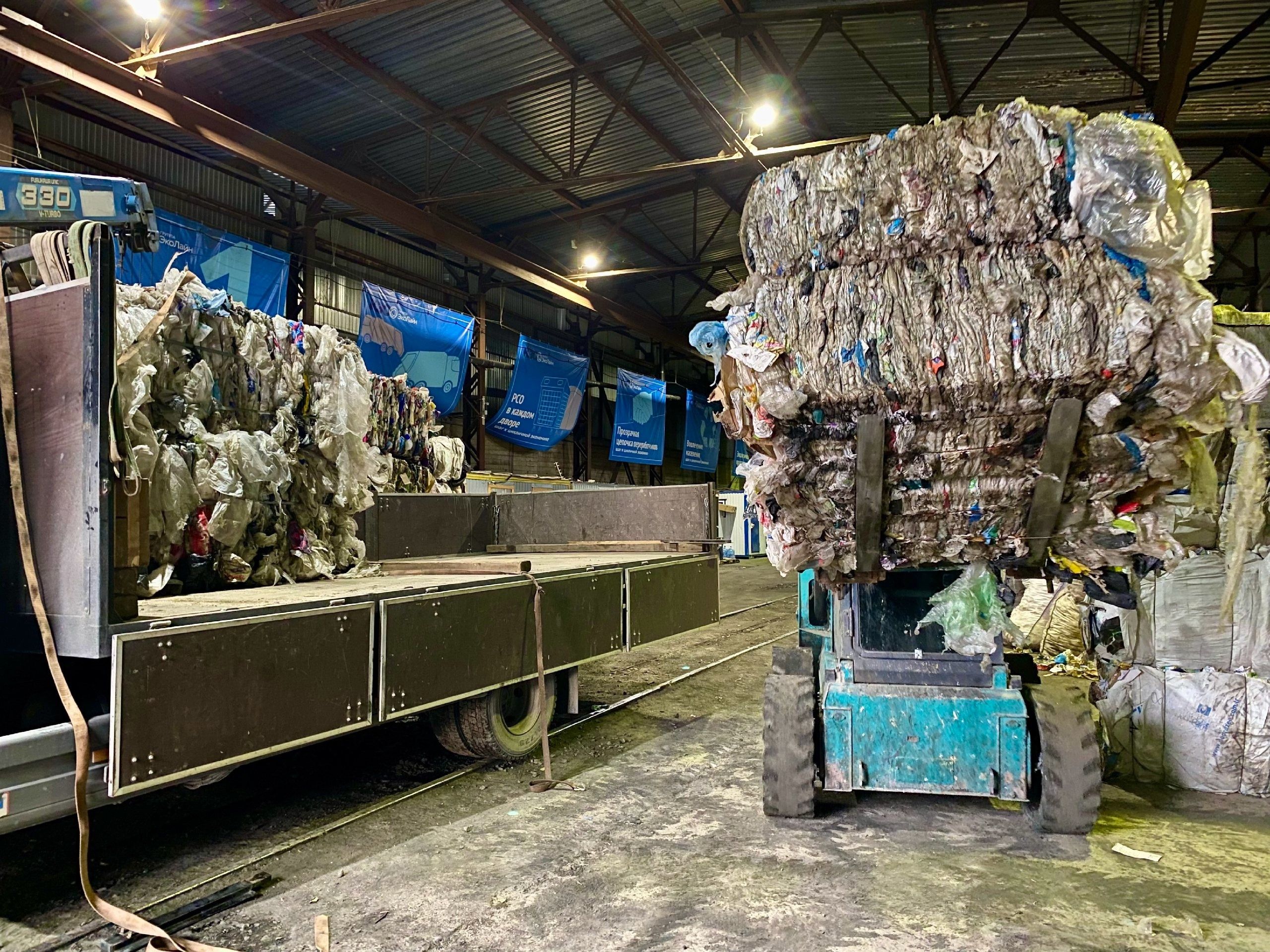 Более семи тысяч килограммов пленки отправили на переработку из Карелии